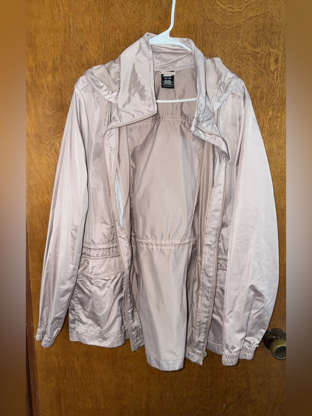 Avia Light Pink Hooded Utility Jacket